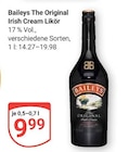 The Original Irish Cream Likör bei GLOBUS im Prospekt "" für 9,99 €