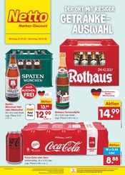Coca Cola Zero im Netto Marken-Discount Prospekt in Schwäbisch Gmünd Aktueller Netto Marken-Discount Prospekt mit Coca Cola Zero, "Aktuelle Angebote", Seite 30
