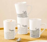 Becher „Smile/ Happy“ von  im aktuellen Segmüller Prospekt für 1,99 €