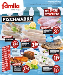 famila Nordost Prospekt: "Fischmarkt", 2 Seiten, 15.09.2025 - 27.09.2025