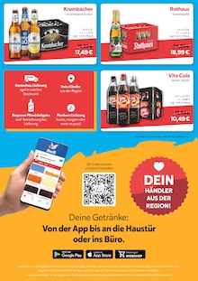 Cola im Durst.de Prospekt "GEMEINSAM DEN DURST STILLEN" mit 2 Seiten (Rostock)