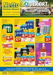Netto Marken-Discount Prospekt "DER ORT, AN DEM DU IMMER AUSGEZEICHNETE PREISE FINDEST." für Büren, 6 Seiten, 01.06.2026 - 06.06.2026