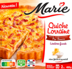 Quiche Lorraine - MARIE à 3,45 € dans le catalogue Carrefour