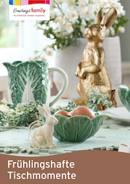 Der aktuelle Ernstings family Prospekt Frühlingshafte Tischmomente