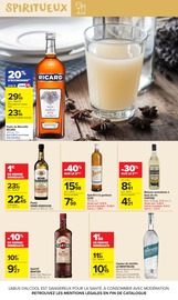 Promos Pastis dans le catalogue "AU COEUR DU GOÛT" de Carrefour Market Pastis en promo dans le catalogue Carrefour Market à la page 25
