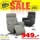 Reagan Sessel Angebote von Seats and Sofas bei Seats and Sofas Aschaffenburg für 949,00 €