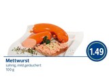 REWE Grafenau - Mettwurst Angebot im Prospekt Mettwurst bei REWE im Grafenau Prospekt für 1,49 €