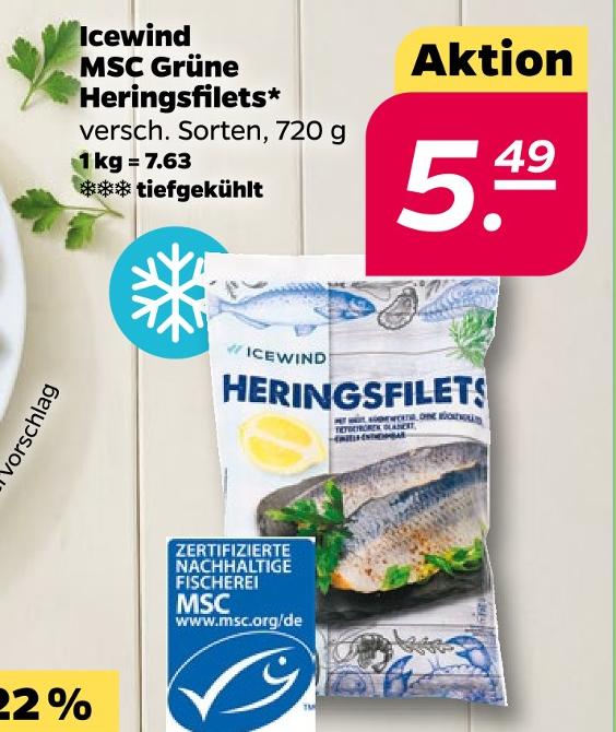 MSC Grüne Heringsfilets