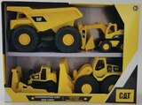Pack de 4 véhicules articulés Caterpillar - CAT dans le catalogue Intermarché Hyper