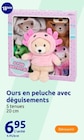 Promo Ours en peluche avec déguisements à 6,95 € dans le catalogue Action à Saint-Junien