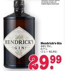 Gin Angebote von Hendrick's bei E center Mainz für 29,99 €