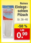 Aktuelles Einlegesohlen Plüsch Angebot bei Zimmermann in Wiesbaden ab 0,99 €