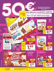 Nutella im Netto Marken-Discount Prospekt "Aktuelle Angebote" mit 56 Seiten (Gladbeck)