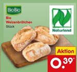 Netto Marken-Discount - Bio Weizenbrötchen Angebot im Prospekt Bio Weizenbrötchen bei Netto Marken-Discount im Prospekt "" für 0,39 €