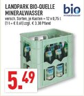 Aktuelles Landpark Bio-Quelle Mineralwasser Angebot bei Marktkauf in Dortmund ab 5,49 €