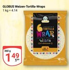Weizen-Tortilla-Wraps Angebote von Globus bei GLOBUS Oberhausen für 1,49 €