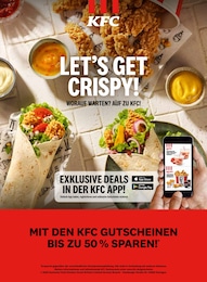 KFC Prospekt LET'S GET CRISPY!, 2 Seiten, 20.08.2022 - 16.10.2022
