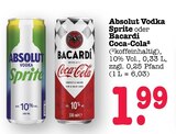 Aktuelles Vodka Sprite Angebot bei E center in Mainz ab 1,99 €