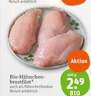 Aktuelles Bio-Hähnchenbrustfilet Angebot bei tegut in Mannheim ab 2,49 €