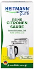 Reine Citronensäure von Heitmann im aktuellen Rossmann Prospekt für 2,99 €