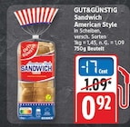 Sandwich American Style von Gut&Günstig im aktuellen EDEKA Prospekt