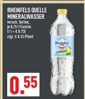 Mineralwasser Angebote von Rheinfels Quelle bei Marktkauf Dülmen für 0,55 €