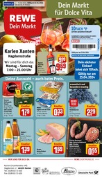 Aktueller REWE Supermärkte Prospekt für Xanten: Dein Markt mit 30} Seiten, 22.04.2024 - 27.04.2024