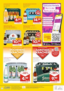 Getränke im Netto Marken-Discount Prospekt "DER ORT, AN DEM DU IMMER AUSGEZEICHNETE PREISE FINDEST." mit 2 Seiten (Chemnitz)