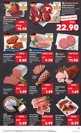 Rindfleisch im Kaufland Prospekt in Wermelskirchen Aktueller Kaufland Prospekt mit Rindfleisch, "KNÜLLER", Seite 34