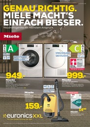 EURONICS Prospekt für Eisenhüttenstadt: "GENAU RICHTIG. MIELE MACHT'S EINFACH BESSER.", 4 Seiten, 13.05.2026 - 24.05.2026