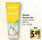 Shower Gel Angebote von Weleda bei E center Bruchsal für 5,49 €