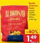 Aktuelle Barilla Angebote bei Netto Marken-Discount in Bremerhaven Aktuelles Al Bronzo Pasta Angebot bei Netto Marken-Discount in Bremerhaven ab 1,49 €