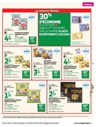 Prix et réduction Légumes surgelés dans le prospectus Auchan Hypermarché en cours Offre Légumes surgelés dans le catalogue Auchan Hypermarché du moment à la page 25