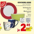 GESCHIRR-SERIE Angebote von GUT & GÜNSTIG bei Marktkauf Leonberg für 2,49 €