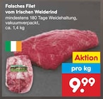 Falsches Filet vom Irischen Weiderind Angebote bei Netto Marken-Discount Fulda für 9,99 €