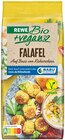 REWE Bei den Tongruben - Bio + vegan Falafel Angebot im Prospekt Bio + vegan Falafel bei REWE im Bei den Tongruben Prospekt für 0,99 €