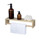 Gifi Lézignan-Corbières - Promo Étagère salle de bain porte serviette en bambou 40,8x8,9xH11cm Promo Étagère salle de bain porte serviette en bambou 40,8x8,9xH11cm à 1,69 € dans le catalogue Gifi à Lézignan-Corbières