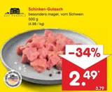 Schinken-Gulasch Angebote von GUT PONHOLZ bei Netto Marken-Discount Hameln für 2,49 €