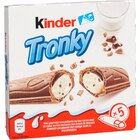 Chocolat Tronky - KINDER en promo chez Carrefour Market Reims à 2,49 €