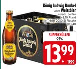 König Ludwig Dunkel oder Weissbier Angebote von König Ludwig bei EDEKA Regensburg für 13,99 €