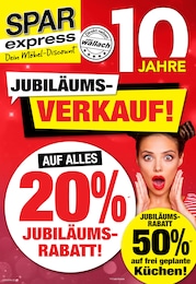 Spar-Express Prospekt für Hambühren mit 12 Seiten Spar-Express Prospekt für Hambühren: "JUBILÄUMS-VERKAUF!", 12 Seiten, 30.08.2025 - 20.09.2025