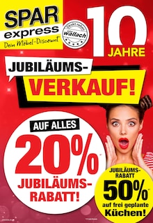 Spar-Express Prospekt JUBILÄUMS-VERKAUF! mit  Seiten in Celle und Umgebung