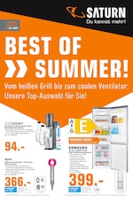 Saturn Prospekt für Neumarkt mit 8 Seiten Saturn Prospekt für Neumarkt: "BEST OF SUMMER!", 8 Seiten, 21.07.2021 - 28.07.2021