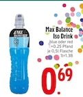 Iso Drink Angebote von Max Balance bei EDEKA Friedrichshafen für 0,69 €