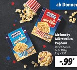 Lidl - Mikrowellen Popcorn Angebot im Prospekt Mikrowellen Popcorn bei Lidl im Prospekt "" für 0,99 €