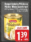 Aktuelle Sauerkraut Angebote bei E center in Koblenz Aktuelles Mildessa Mildes Weinsauerkraut Angebot bei E center in Koblenz ab 1,39 €
