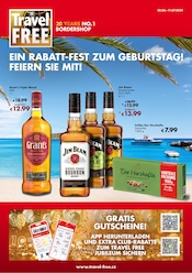Aktueller Travel FREE Supermarkt Prospekt in Beucha und Umgebung, "EIN RABATT-FEST ZUM GEBURTSTAG! FEIERN SIE MIT!" mit 9 Seiten, 28.06.2024 - 11.07.2024