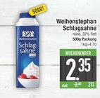 Schlagsahne im EDEKA Prospekt Schlagsahne von Weihenstephan im aktuellen EDEKA Prospekt für 2,35 €