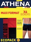 Boxers homme "basic color" - ATHENA en promo chez Carrefour Argenteuil à 19,99 €