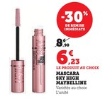 Mascara Sky High - Maybelline - Super U à Rouen Mascara Sky High - Maybelline en promo chez Super U Rouen à 6,23 €